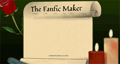 Desktop Screenshot of fanficmaker.com